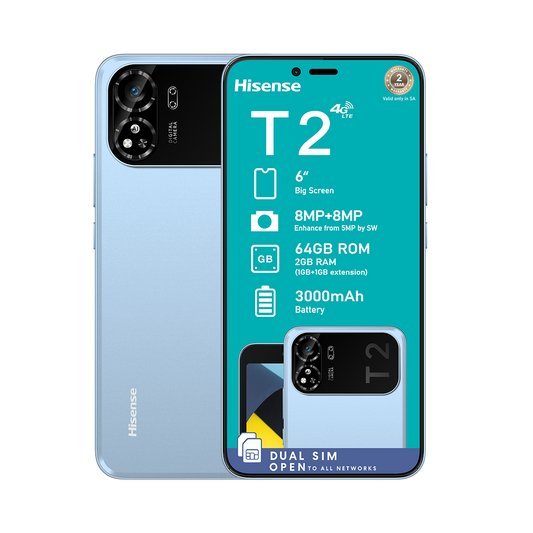 Hisense T2 64GB Dual Sim