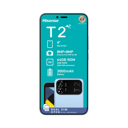 Hisense T2 64GB Dual Sim