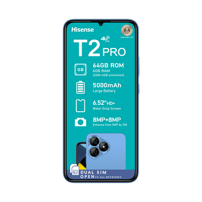 Hisense T2 Pro 64GB Dual Sim