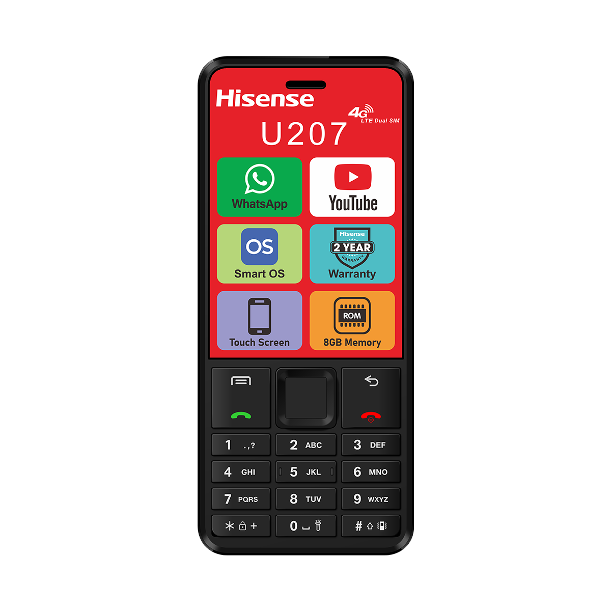 Hisense U207 Dual Sim