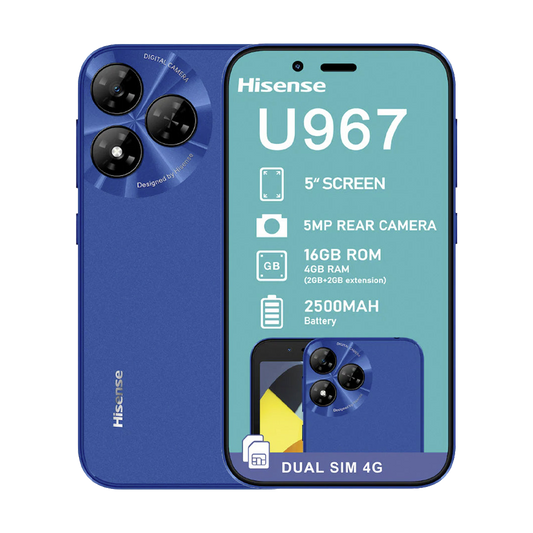 Hisense U967 16GB Dual Sim Blue