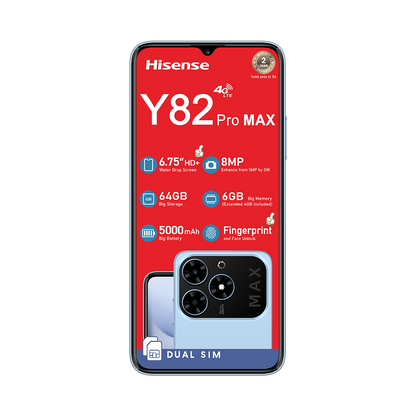 Hisense Y82 Pro Max 64GB Dual Sim