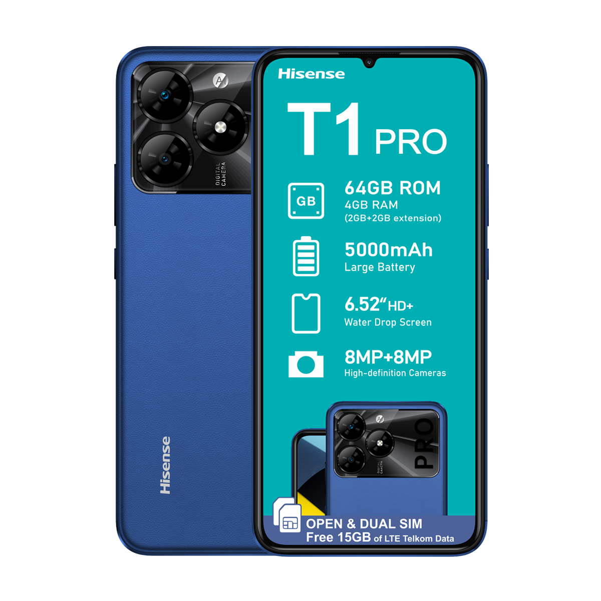 Hisense T1 Pro 64Gb Dual Sim