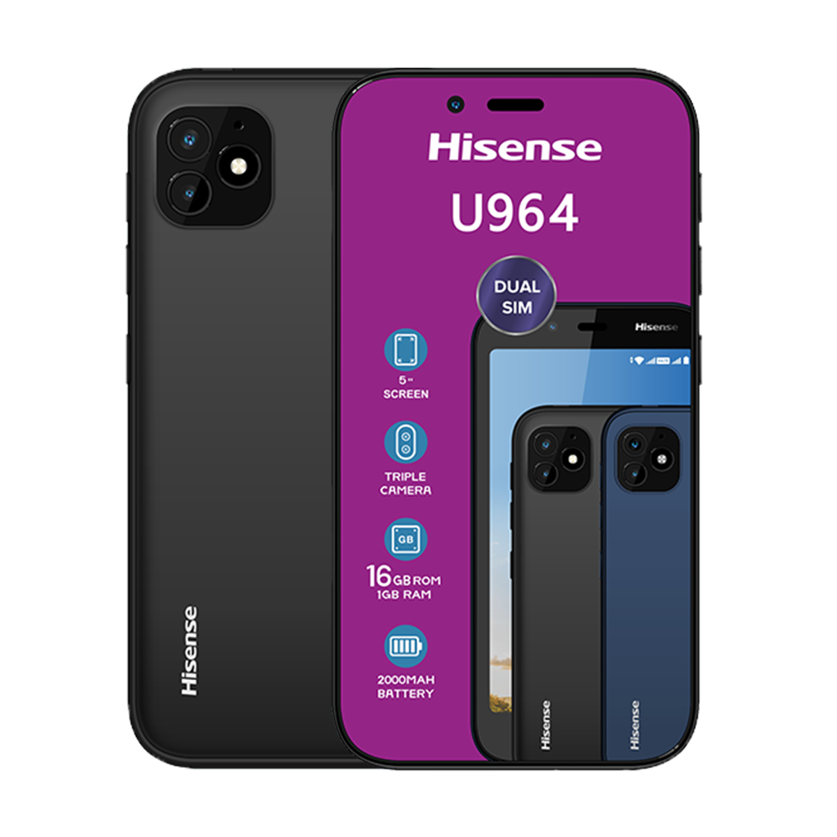 Hisense U964 Dual Sim