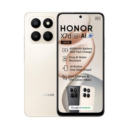 Honor X7d 256GB Dual Sim Gold