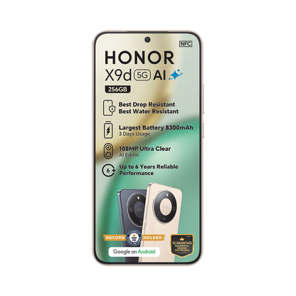 Honor X9D 256GB Dual Sim Gold