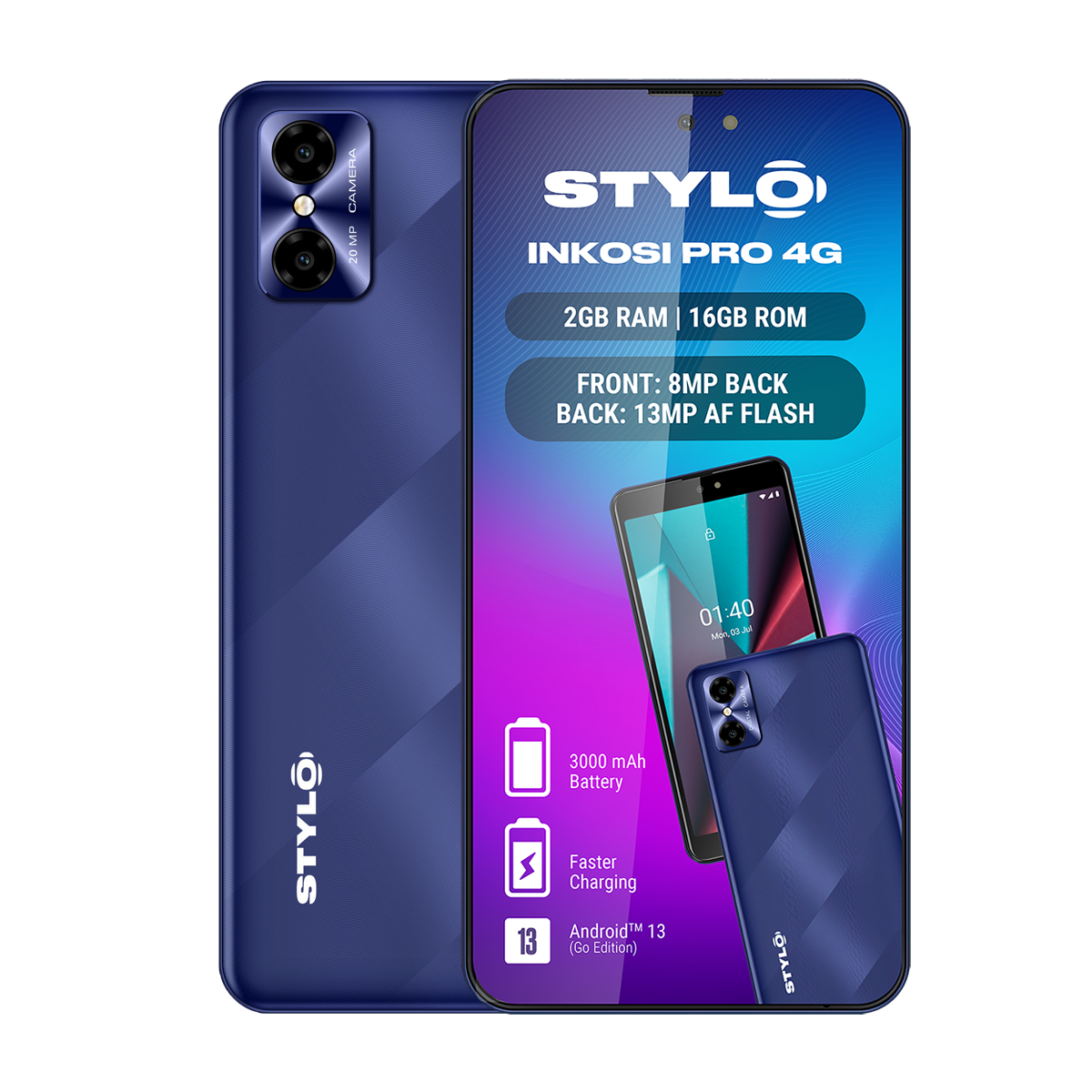 Stylo Inkosi Pro 4G Dual Sim