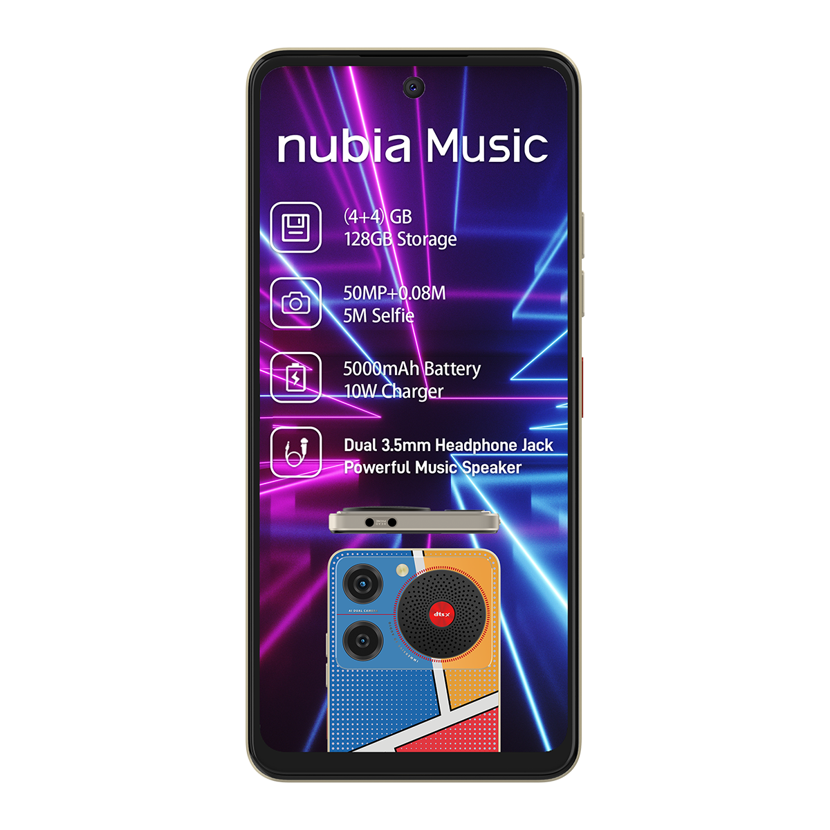 Nubia Music 128GB Dual Sim