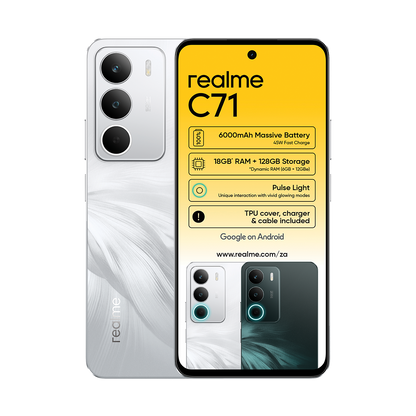 Buy Realme C71 128GB Dual Sim online – PEP Cell Buy Realme C71 128GB Dual Sim online – PEP Cell