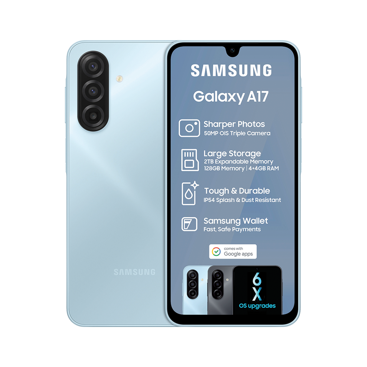 Samsung Galaxy A17 128GB Dual Sim Black