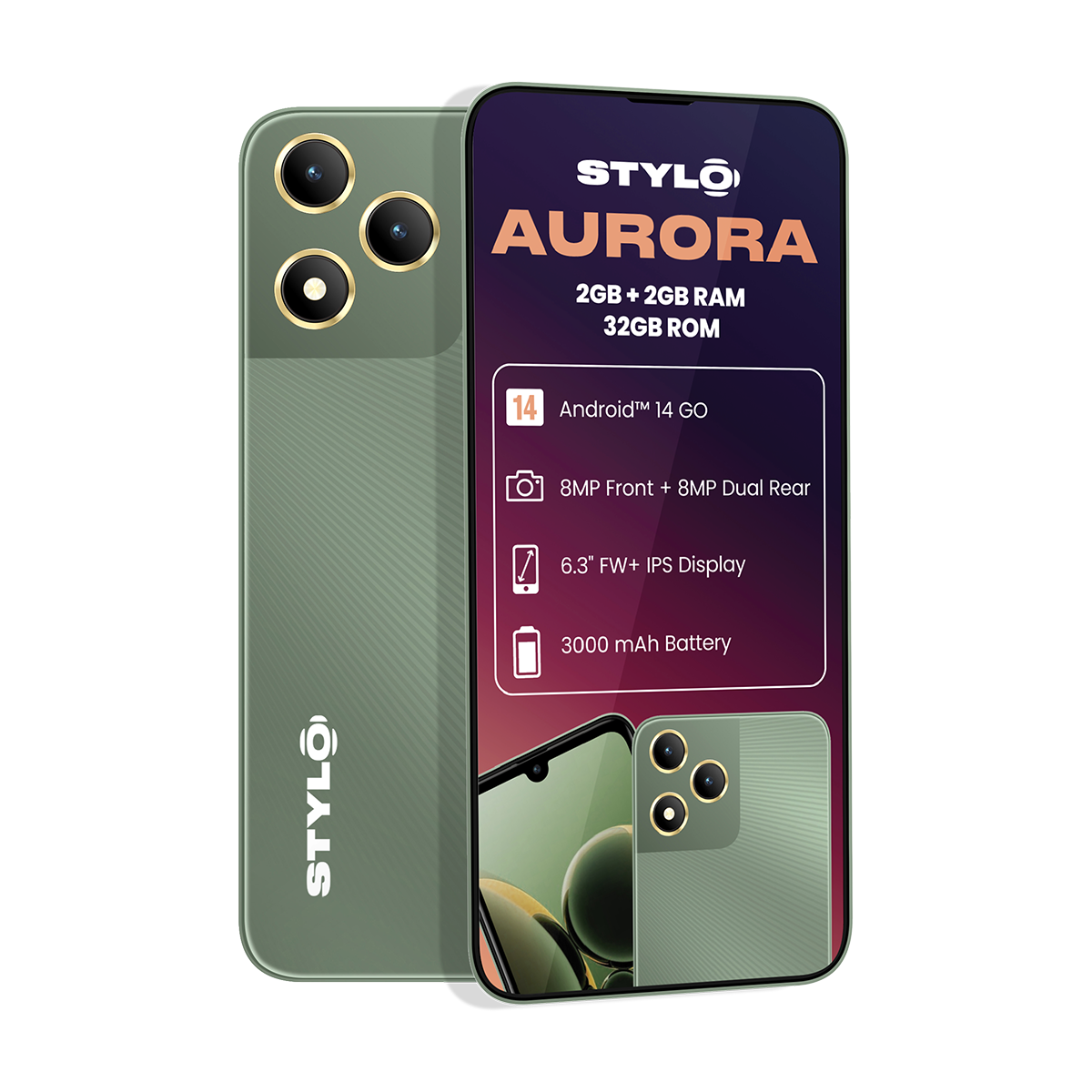 Stylo Aurora 32Gb Dual Sim