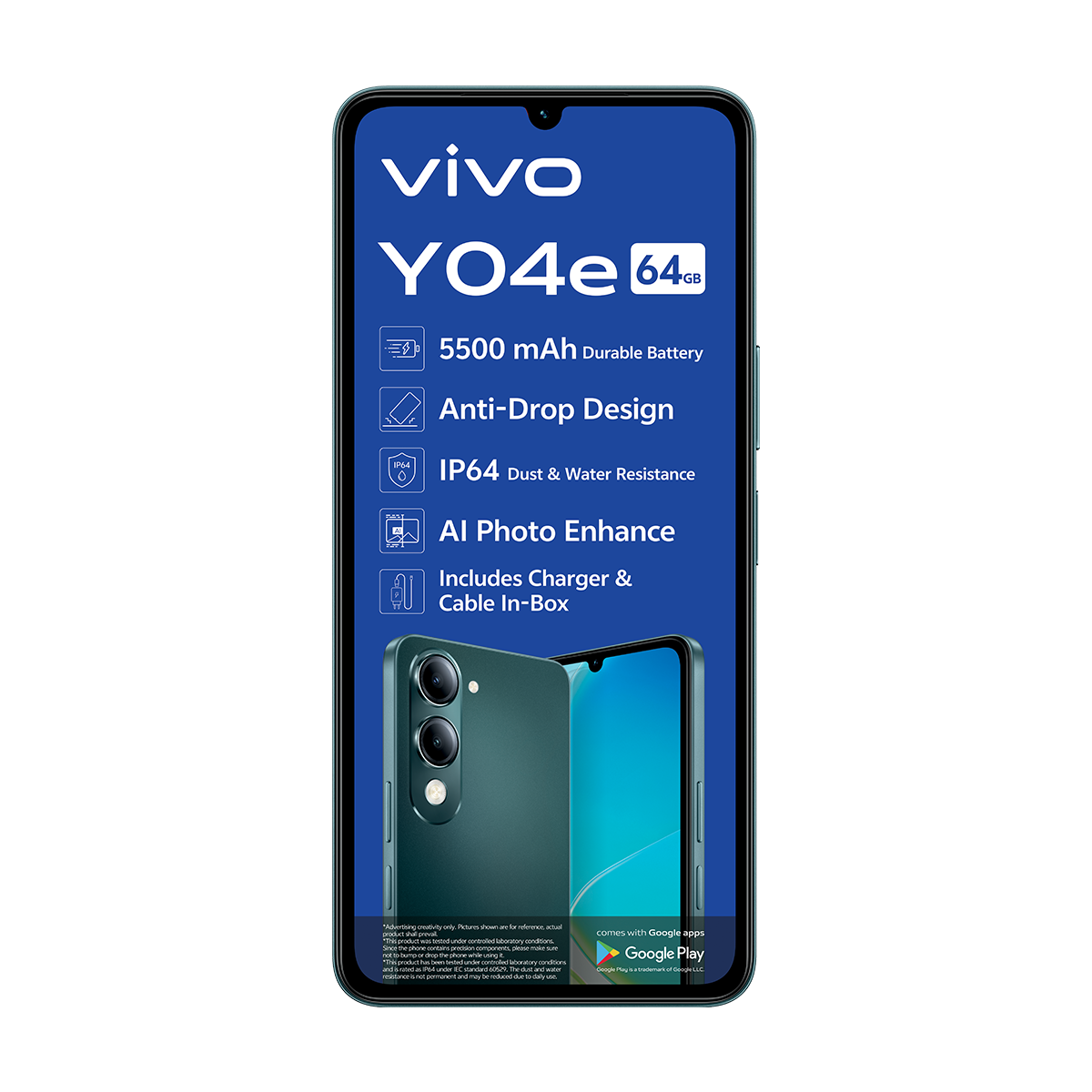 Vivo Y04e 64Gb Dual Sim