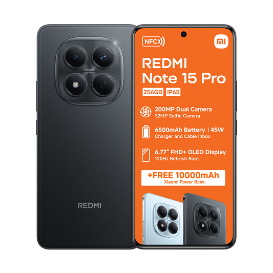 Xiaomi Redmi Note 15 Pro 256GB Dual Sim Plus Powerbank